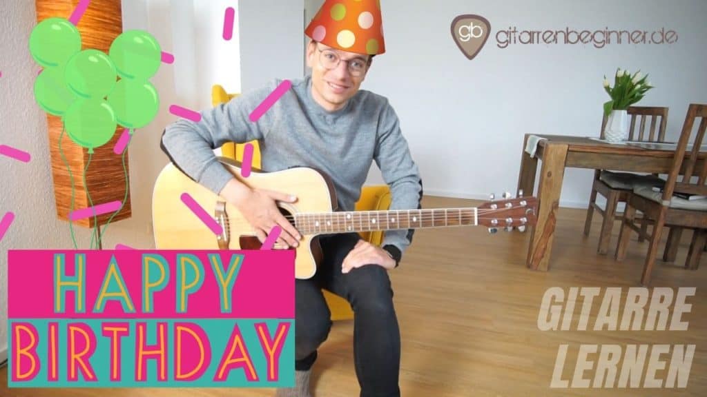 Happy Birthday Fur Gitarre Video Tabs Pdf Kostenloser Download